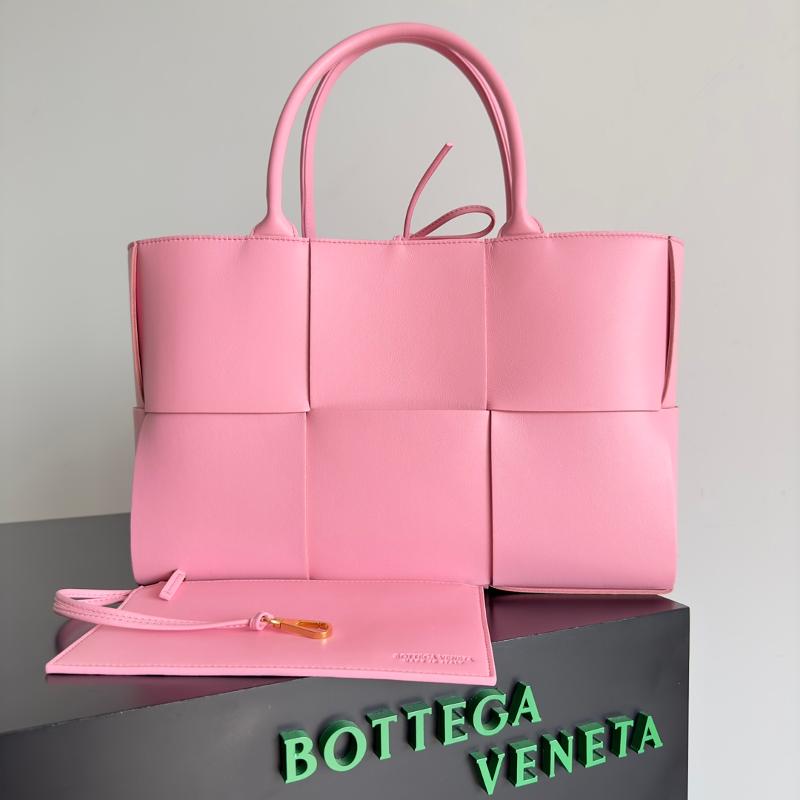 Bottega Veneta Handbags 609175 Plain Pink
